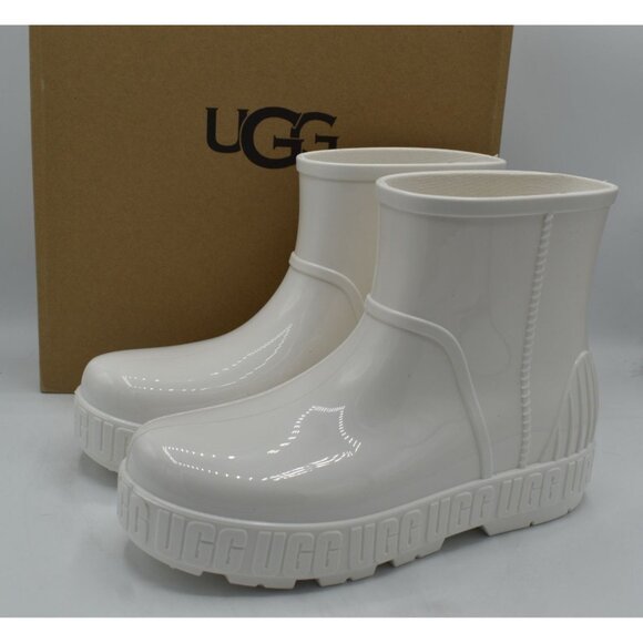 UGG Shoes - UGG Australia Womens Size 11 Drizlita White Waterproof Rain Boots Shoes